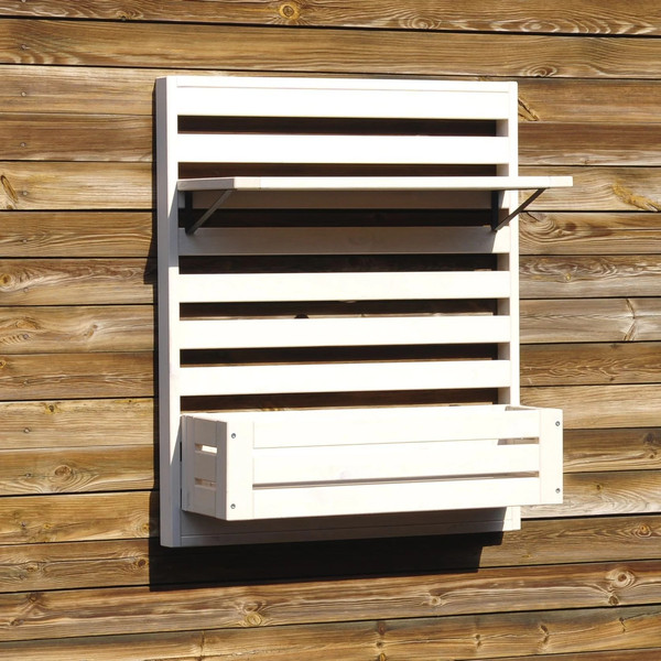 Изображение товара Полка Dipriz Д.90034 (белый/черный)