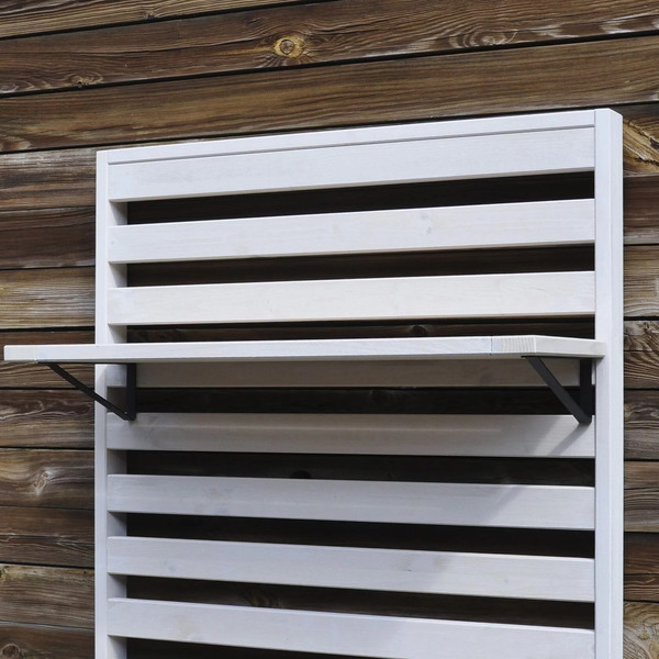 Изображение товара Полка Dipriz Д.90034 (белый/черный)