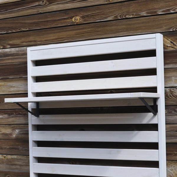 Изображение товара Полка Dipriz Д.90034 (белый/черный)