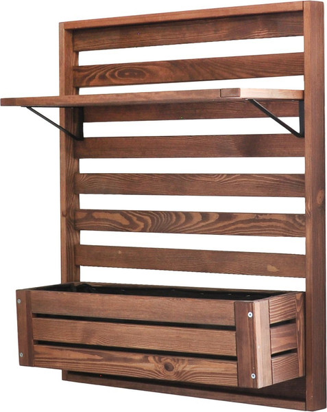 Изображение товара Полка Dipriz Д.3535.2 (венге/черный)