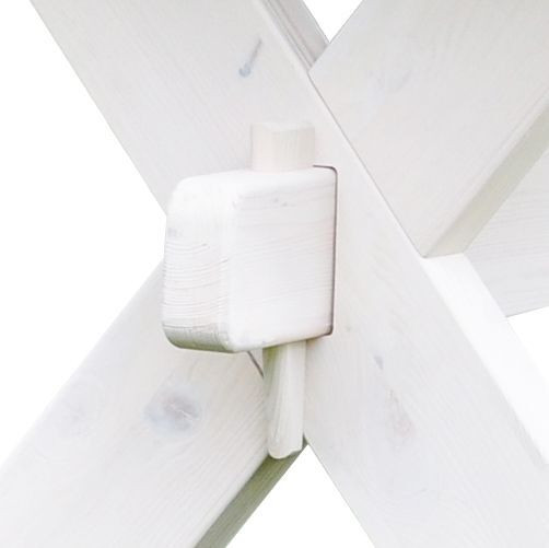 Изображение товара Скамья садовая Dipriz Д.25085 (белый)