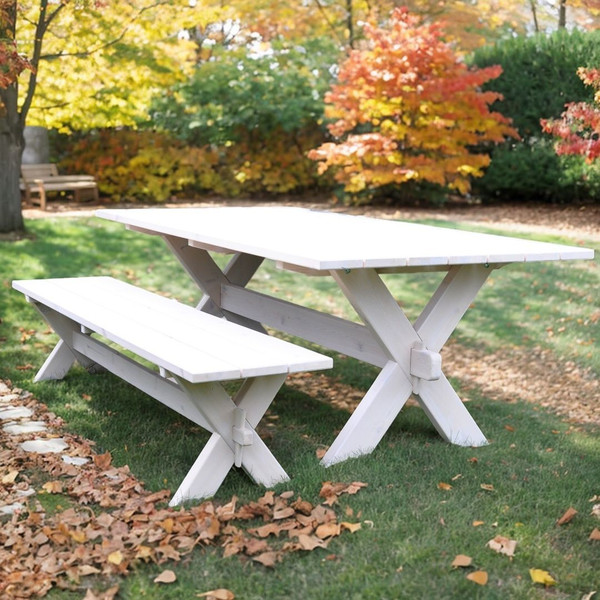 Изображение товара Скамья садовая Dipriz Д.25085 (белый)