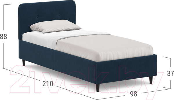 Изображение товара Односпальная кровать Moon Family 1253 / MF010596