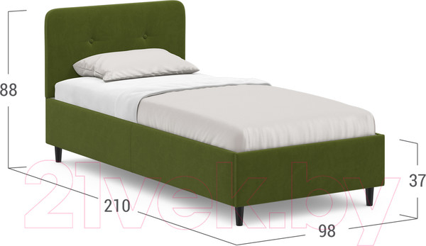 Изображение товара Односпальная кровать Moon Family 1253 / MF010496