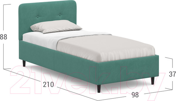 Изображение товара Односпальная кровать Moon Family 1253 / MF010576