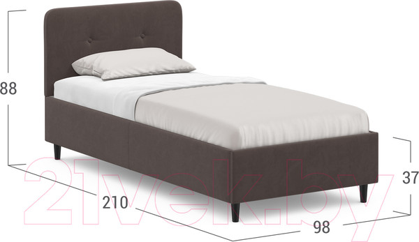 Изображение товара Односпальная кровать Moon Family 1253 / MF010587