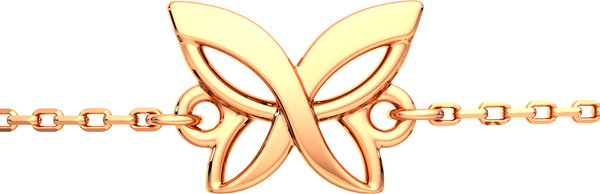 Изображение товара Браслет из розового золота ZORKA 650064.9K.R (18см)