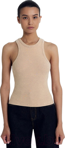 Изображение товара Майка Mark Formelle 112939 (р.164/170-104-110, кофе с молоком/декор)