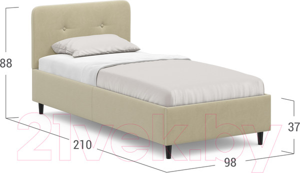 Изображение товара Односпальная кровать Moon Family 1253 / MF010617