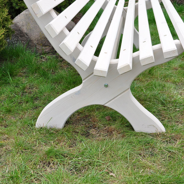 Изображение товара Скамья садовая Dipriz Д.25045 (белый)