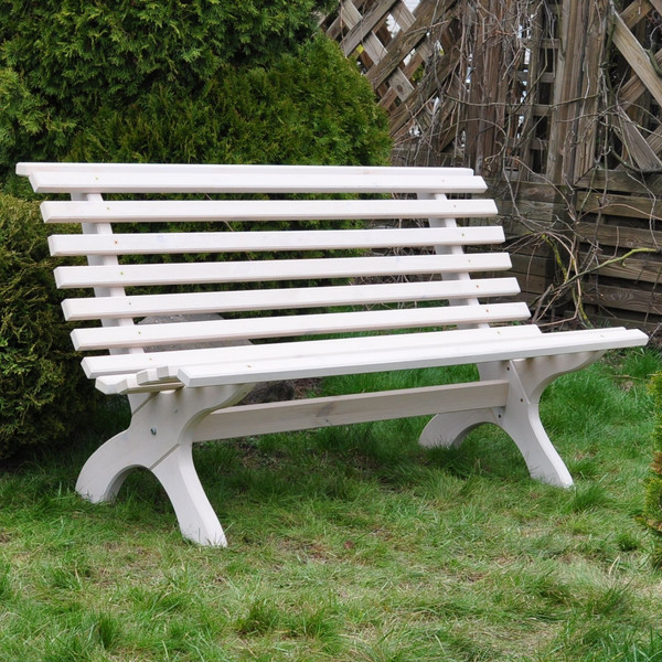 Изображение товара Скамья садовая Dipriz Д.25045 (белый)