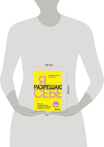 Изображение товара Книга Бомбора Я разрешаю себе, твердая обложка (Фурдман Юлия)