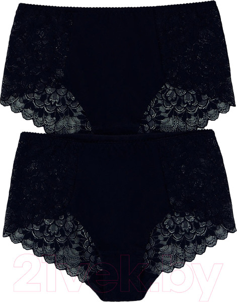 Изображение товара Комплект женских трусов Mark Formelle 412417-2 (р.102, черный)