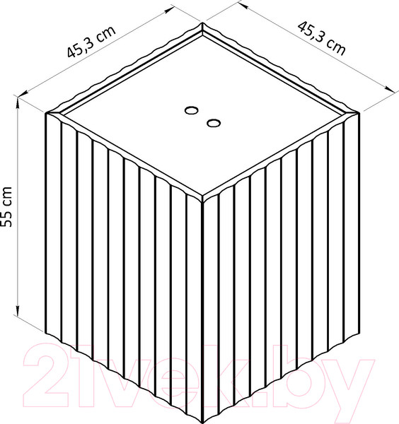 Изображение товара Журнальный столик Dipriz Розенбург Д.63036.1 (дуб масло)