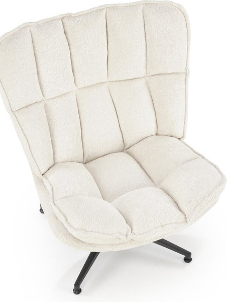 Изображение товара Кресло мягкое Halmar Fofana (кремовый/черный)