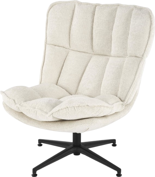 Изображение товара Кресло мягкое Halmar Fofana (кремовый/черный)