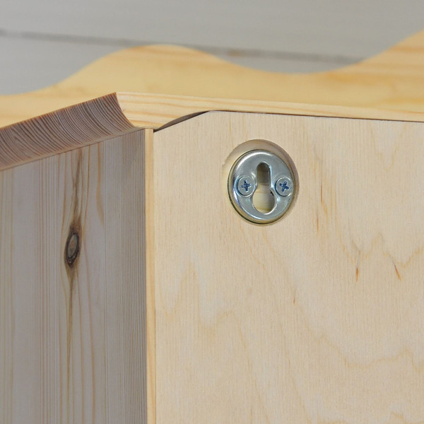 Изображение товара Шкаф навесной Dipriz Бритта Д.73159.7 (сосна, без отделки)