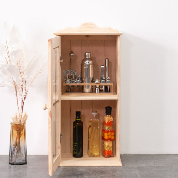 Изображение товара Шкаф навесной Dipriz Бритта Д.73159.7 (сосна, без отделки)