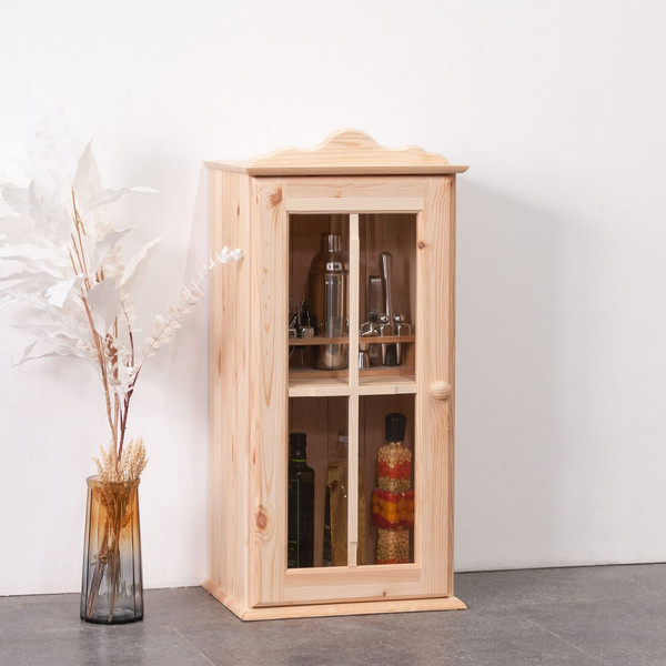 Изображение товара Шкаф навесной Dipriz Бритта Д.73159.7 (сосна, без отделки)