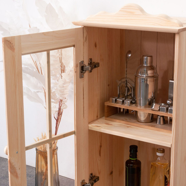 Изображение товара Шкаф навесной Dipriz Бритта Д.73159.7 (сосна, без отделки)