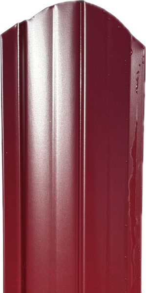 Изображение товара Штакетник металлический Белзабор Полукруг оптима 1500мм (10шт, ПЭ-RAL 3005)