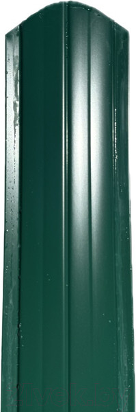 Изображение товара Штакетник металлический Белзабор Полукруг оптима 1700мм (10шт, ПЭ-RAL 6005)