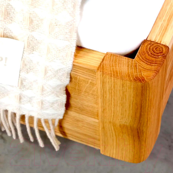 Изображение товара Двуспальная кровать Dipriz Дольче Вита 160x200 / Д.83125.1 (дикий дуб/дуб масло)