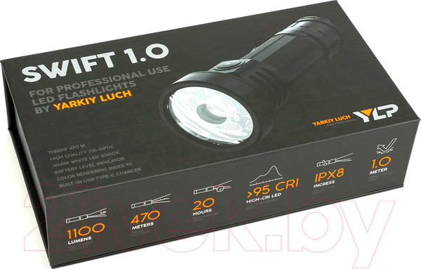 Изображение товара Фонарь Яркий Луч YLP SWIFT 1.0 SFT40 LED