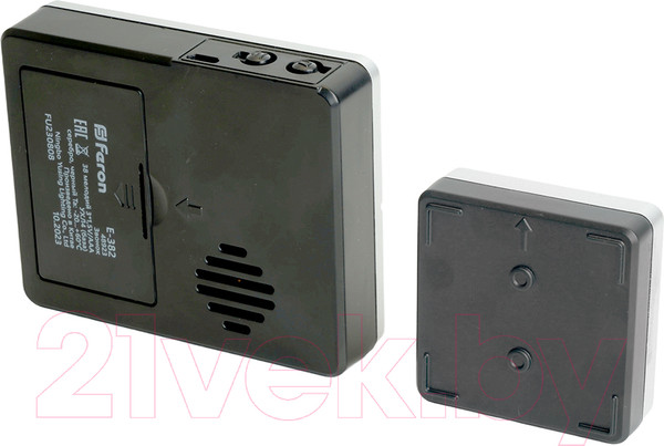 Изображение товара Электрический звонок Feron E-382 / 48923 (серебристый/черный)