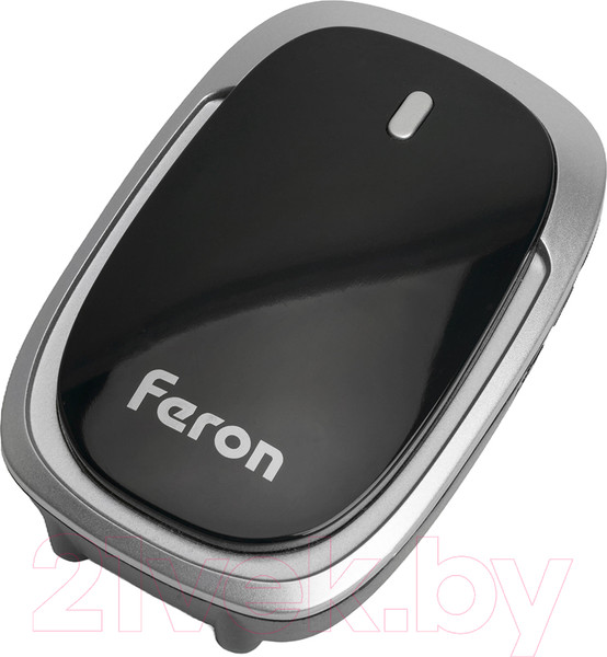 Изображение товара Электрический звонок Feron E-383 / 48924 (черный/серебристый)
