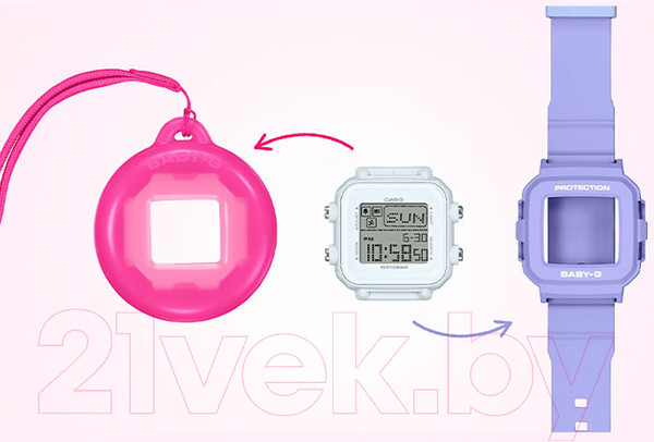 Изображение товара Часы наручные женские Casio BGD-10K-6E