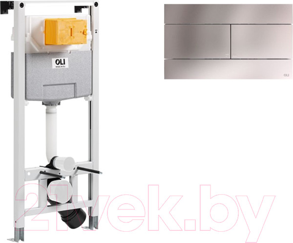 Изображение товара Инсталляция для унитаза Oli 885052 + 57141