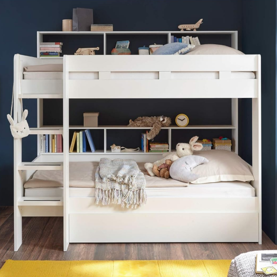 Изображение товара Двухъярусная кровать Dipriz Gaius Д.83304.1 (белый)