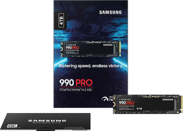 Изображение товара SSD диск Samsung 990 Pro 4TB (MZ-V9P4T0BW)
