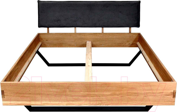 Изображение товара Двуспальная кровать Dipriz Bellissima 180x200 / Д.83050.1 (дуб масло)