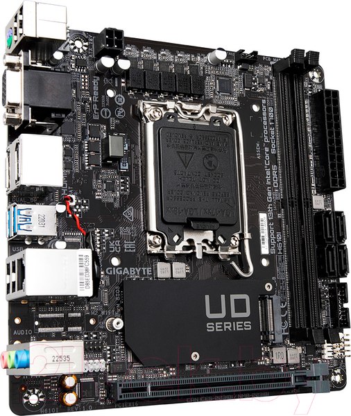 Изображение товара Материнская плата Gigabyte H610I