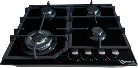 Изображение товара Газовая варочная панель Schtoff H 6034 C30 IS (черный)