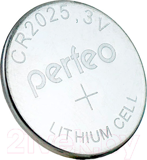Изображение товара Комплект батареек Perfeo CR2025 /5BL Lithium Cell 100