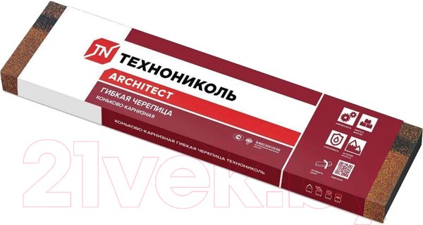 Изображение товара Черепица Технониколь 4К4Е21-0698RUS (серый экстра)