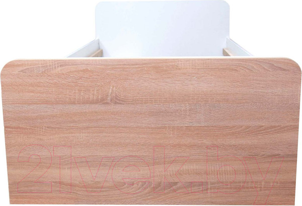 Изображение товара Односпальная кровать Dipriz Borо 90x200 / Д.80070.2 (сонома)