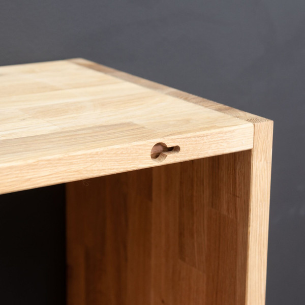 Изображение товара Стеллаж Dipriz Эдгар 3 ниши / Д.35035.1 (дуб масло)