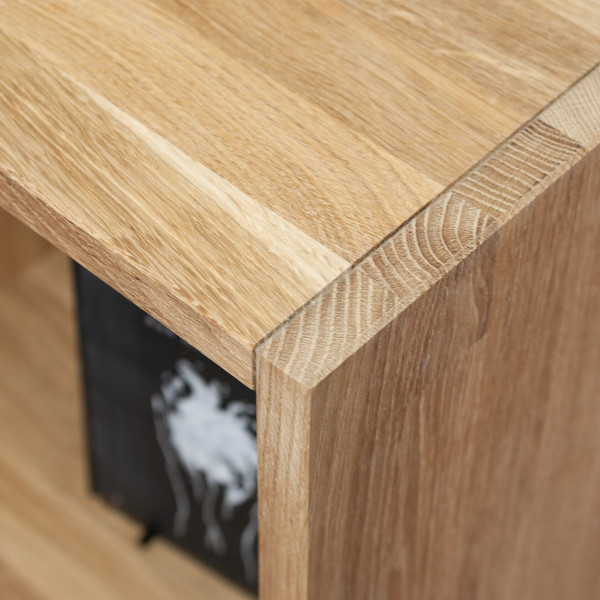 Изображение товара Стеллаж Dipriz Эдгар 4 ниши / Д.35036.1 (дуб масло)