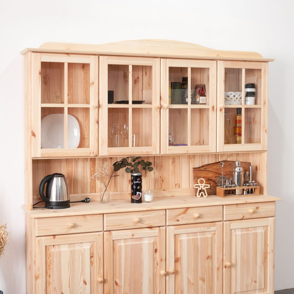 Изображение товара Шкаф навесной Dipriz Lena 4дв / Д.73104.7 (сосна, без отделки)