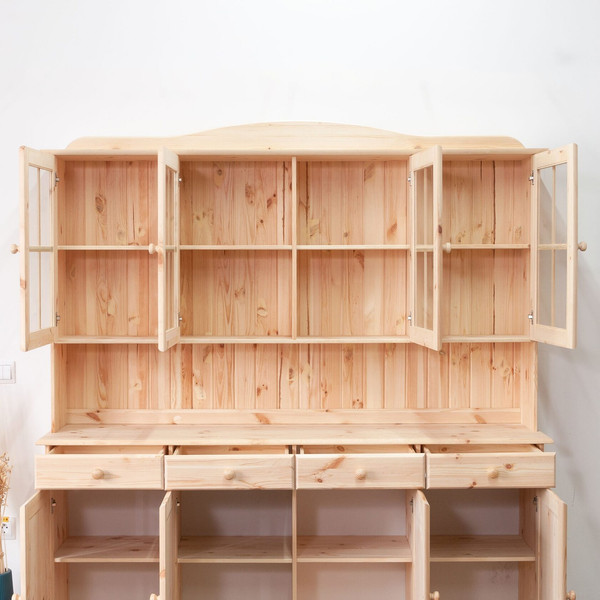 Изображение товара Шкаф навесной Dipriz Lena 4дв / Д.73104.7 (сосна, без отделки)