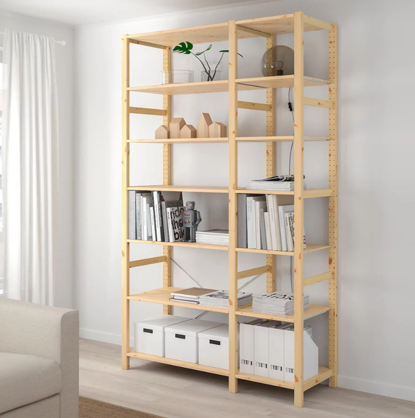 Изображение товара Полка вкладная Dipriz Ивар / Д.7594 (сосна, без отделки)