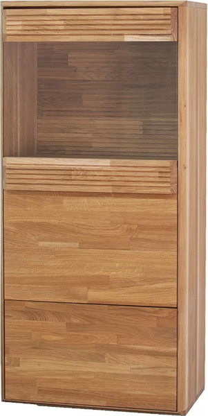 Изображение товара Шкаф с витриной Dipriz Михаэлла Д.73032.1 (дуб масло)