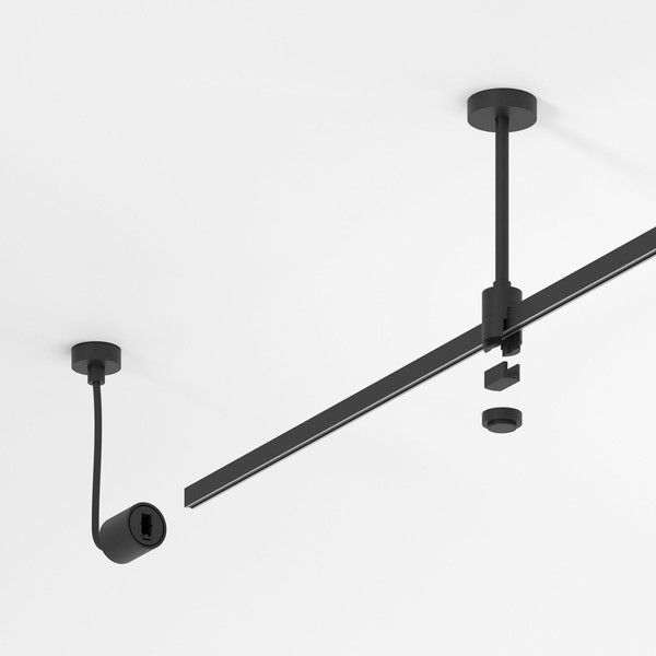 Изображение товара Потолочная база для трекового светильника Elektrostandard Esthetic Magnetic Боковой 85139/00