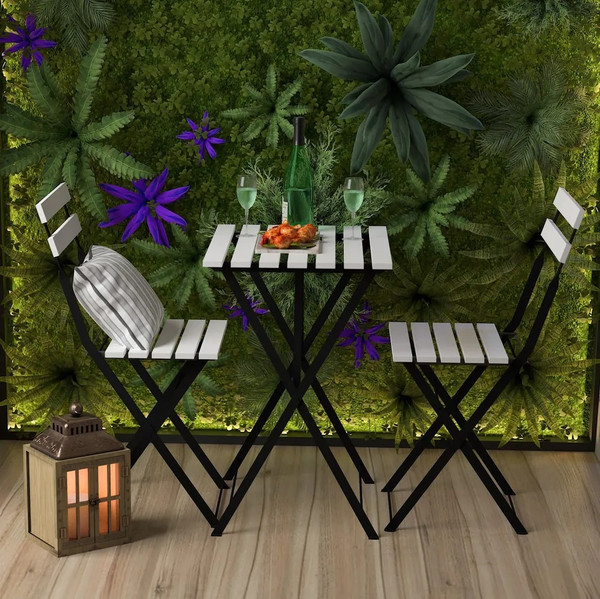 Изображение товара Комплект садовой мебели Dipriz Д.7563 (белый)