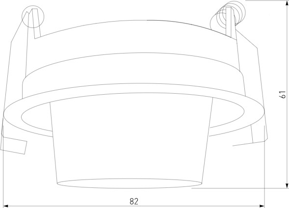 Изображение товара Точечный светильник Elektrostandard 25086/LED 8W 4000K (черный)