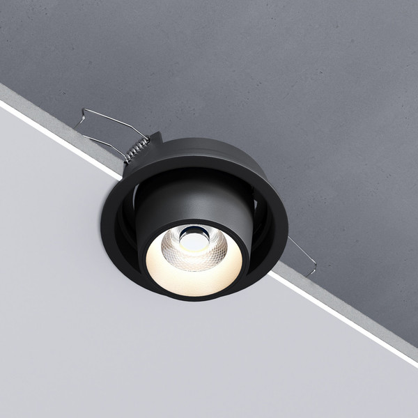 Изображение товара Точечный светильник Elektrostandard 25086/LED 8W 4000K (черный)